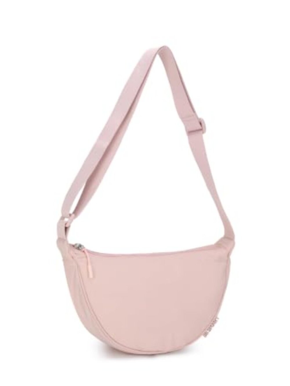 Nylon Crescent Crossbody Bag Waterproof Lightweight Travel Sling Purse